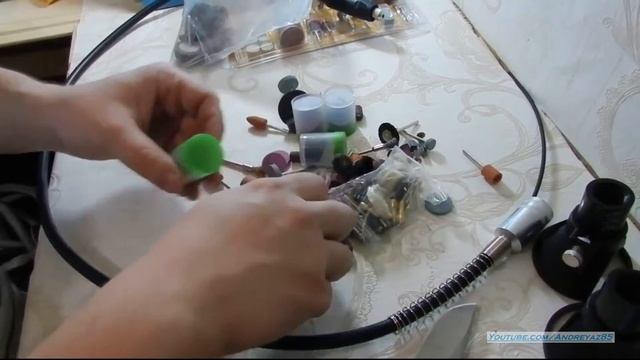 Распаковка набора китайских насадок для Dremel Multi pro смотреть онлайн
