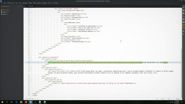 Website Development Tutorial from Scratch using Photoshop, HTML5 and CSS Part 16 смотреть онлайн