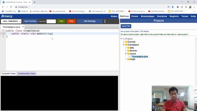 Java Programming using Browxy смотреть онлайн