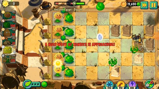 РАСТЕНИЯ ПРОТИВ ЗОМБИ 2 ПРОХОЖДЕНИЕ НА РУССКОМ и Египетские Зомби Мультик Игра смотреть онлайн