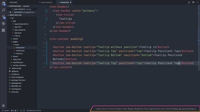 Ionic 3 - Tooltips Module смотреть онлайн