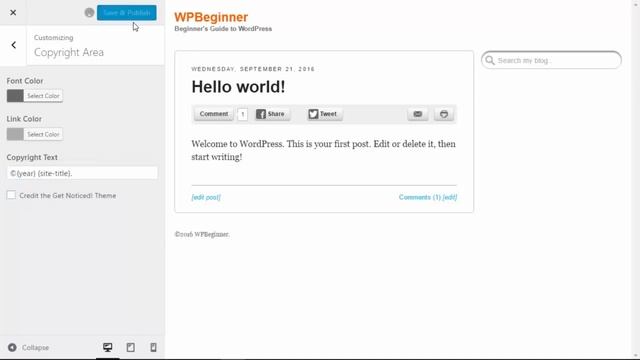 How to Remove the Powered by WordPress Footer Links смотреть онлайн