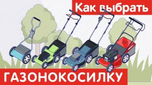 Как выбрать ГАЗОНОКОСИЛКУ?