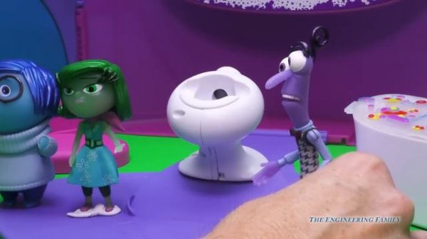 Inside Out Console with Joy, Sadness and Disgust Video Toy Review