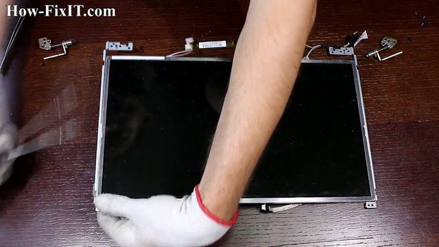 HP Compaq CQ61 screen replacement, замена экрана ноутбука смотреть онлайн