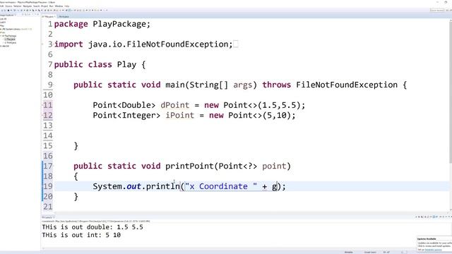 09 Java WildCard Opertor смотреть онлайн