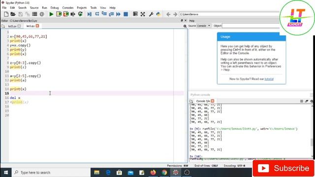 Python collections (List part3) смотреть онлайн
