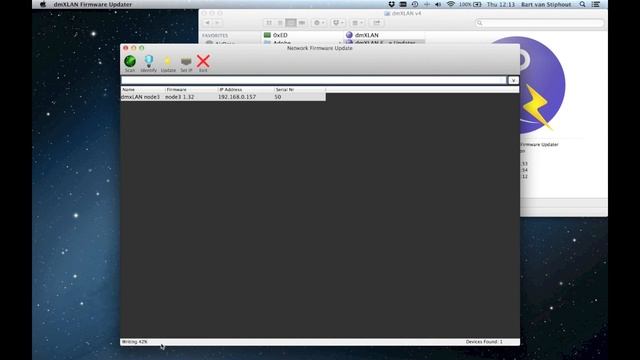 dmXLAN v4 Firmware Updater смотреть онлайн