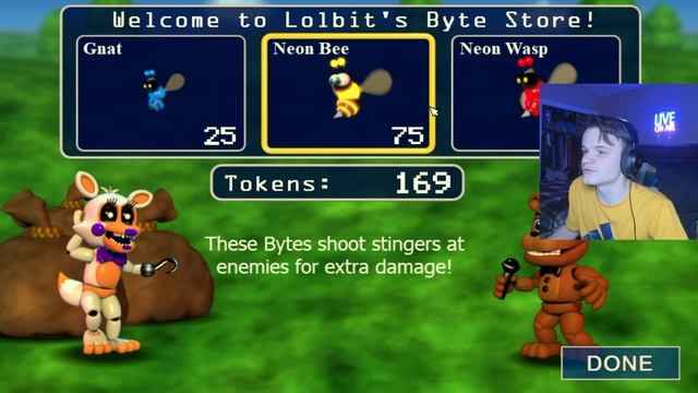 PLAYING THE BEST FNAF GAME KNOWN TO MAN KIND.. FNAF WORLD LIVE