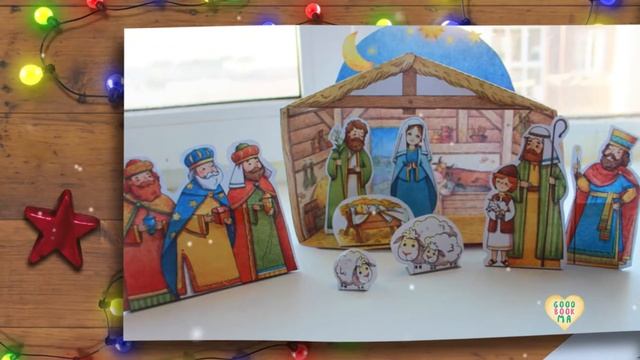 Рождественский вертеп. Сказка своими руками. смотреть онлайн