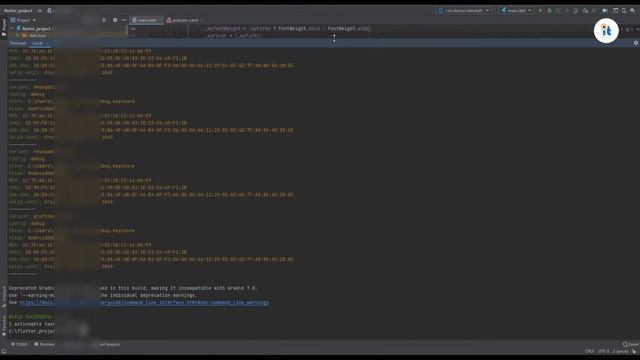 How to Get SHA1 or SHA-256 key in Android Studio for firebase Flutter смотреть онлайн