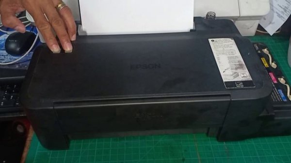 Epson L120 Test Print without Computer