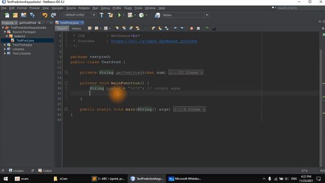 Dokumentasi - Pencarian Kombinasi Kata Pada Keyboard HP Jadul Menggunakan JAVA (2487 Menjadi AGUS) смотреть онлайн