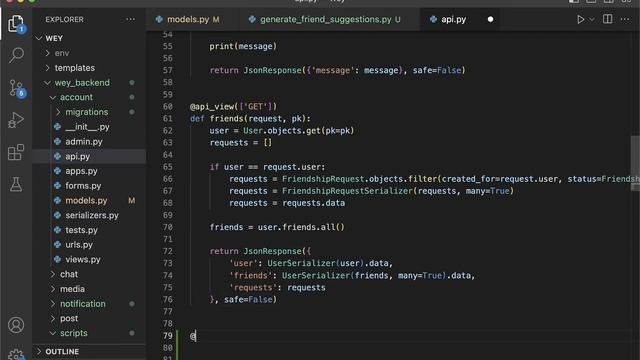 Friend suggestions - Build a Full-Stack Social Network with Django and Vue 3 | Part 12 смотреть онлайн
