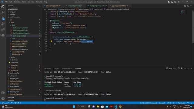 Angular #36 - Router Link - Part 02 | Activated Route | Params (How to access params from route) смотреть онлайн