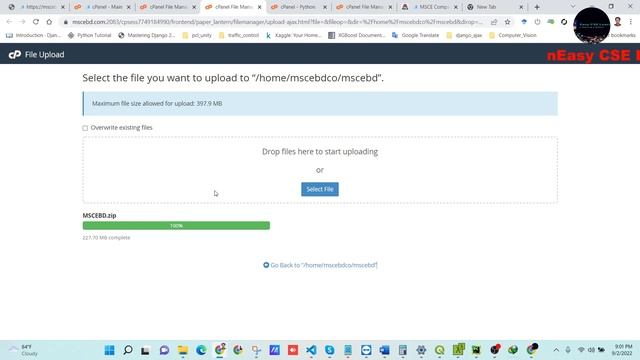 How to Deploy Django Project in CPanel | Easy CSE Learn | смотреть онлайн