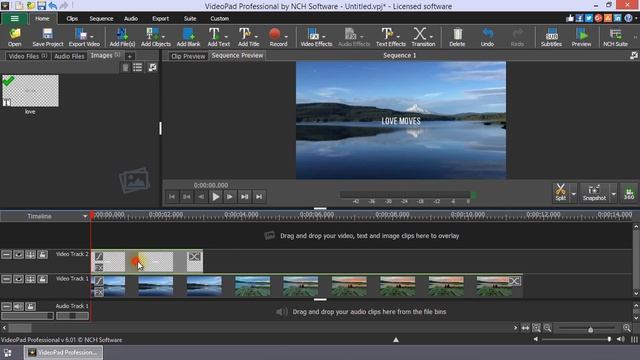 How to Add Text | VideoPad Video Editing Tutorial смотреть онлайн