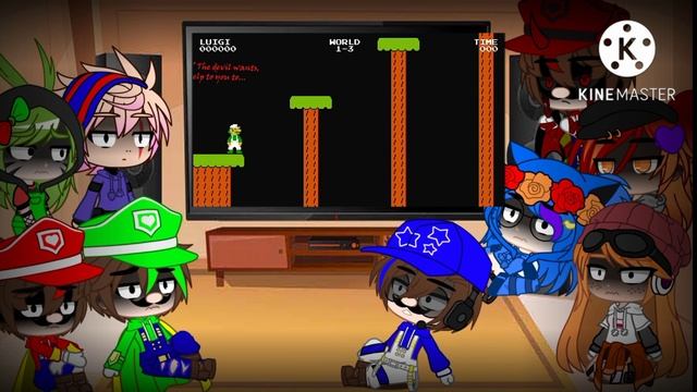 smg4 crew react to Mario exe original game смотреть онлайн