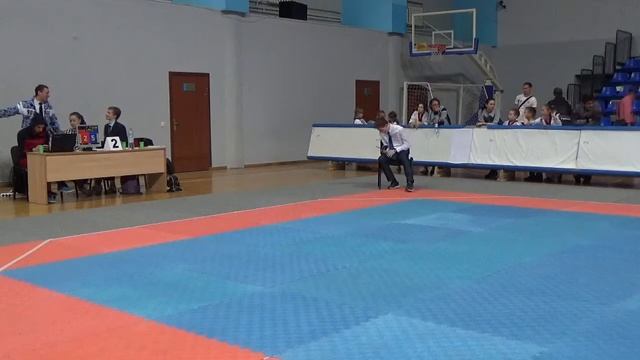 29. Юмагужин Аскар красный жилет 30кг., среди 2007-2009г.р. Тхэквондо, ВТФ, Уфа, СК Уфимец, спортуф смотреть онлайн