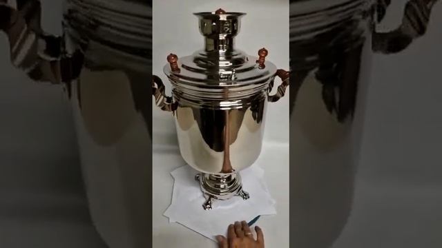Самовар угольный 7 литров никелированный смотреть онлайн