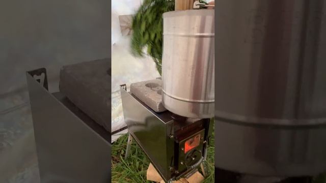 Печь для походной бани StoveTent смотреть онлайн