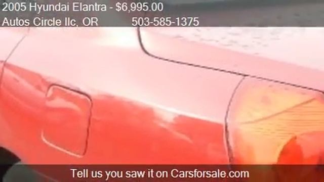 2005 Hyundai Elantra GLS 5-Door - For Sale In Salem, OR 9731