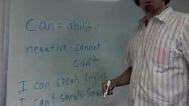 Урок 10.2. Can and Can't смотреть онлайн