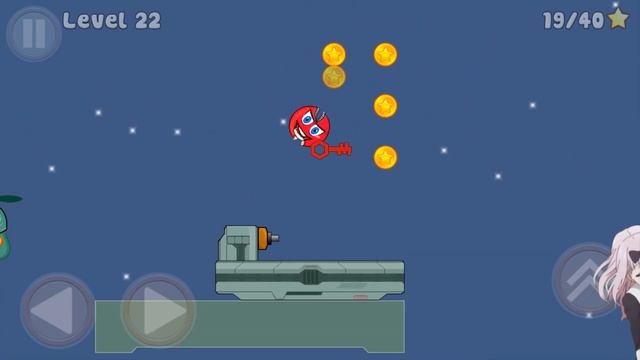 Два ключа! Красный шарик в погоне! Розовый шар девочка в беде! Игра new red ball 2 смотреть онлайн