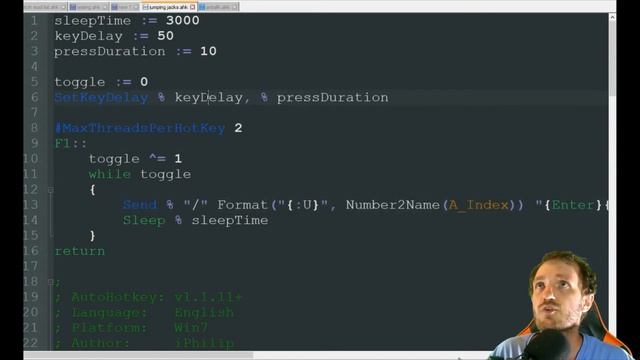 AutoHotkey - Roblox - Auto Jumping Jacks Bot - Anti AFK for any game смотреть онлайн