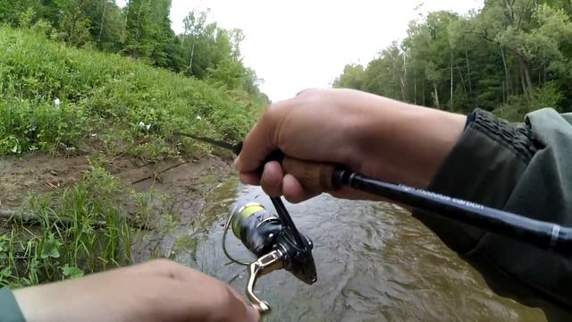 Ловля голавля на перекате в начале лета, оснастки и снасти для ловли голавля. [Пора ловить Голавля] смотреть онлайн