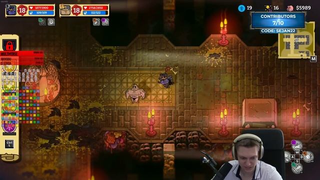 Продолжаем прикольное коопное RPG! Качаем персонажей. | Nobody Saves the World #2 смотреть онлайн