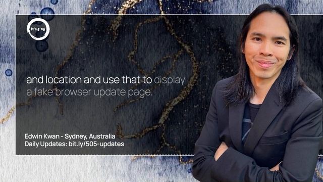 Fake Browser Updates Delivering Malware. 2023-10-23 Story By Edwin Kwan