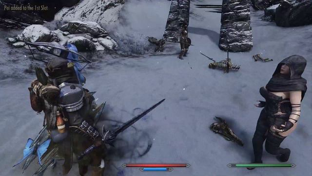 Skyrim SE Bleak Road Reloaded Modlist Episode 112: Arcwind Point dungeon смотреть онлайн