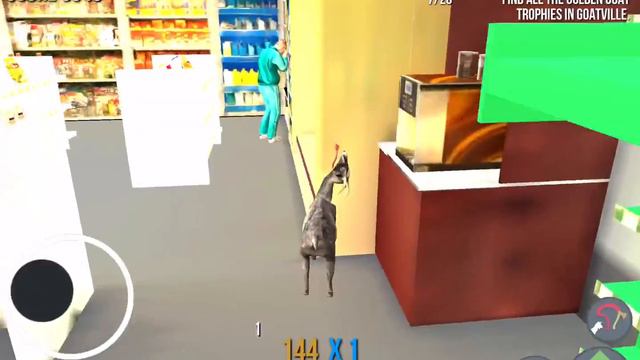 Finding some trophies (goat simulator #2) смотреть онлайн