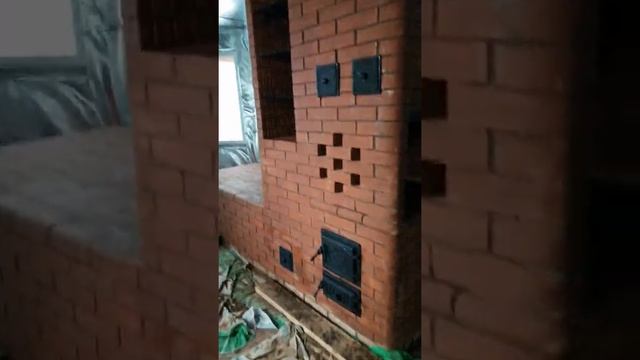 Печь с камином и лежанкой... Закончил смотреть онлайн