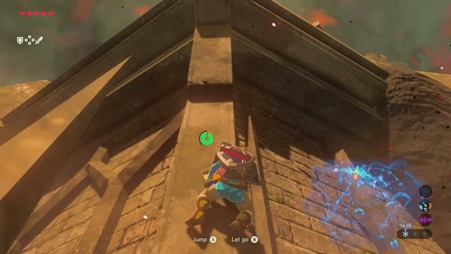 Climbing to the top of Hyrule Castle - Breath of the Wild смотреть онлайн