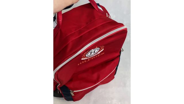 Рюкзак Tommy красный смотреть онлайн