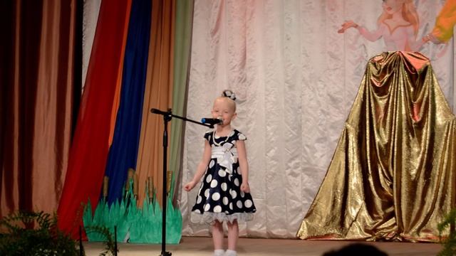 Визитка на конкурс Мисс Дюймовочка 25.03.2018 г. Моя крошка - Даната. (4 года) смотреть онлайн