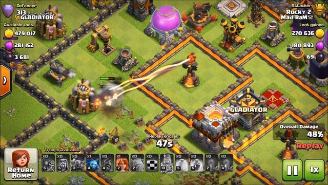 Titans 1 + 7 Day Shield - TH8 Push to Legends Series - Episode 17 - Clash of Clans Trophy Pushing смотреть онлайн