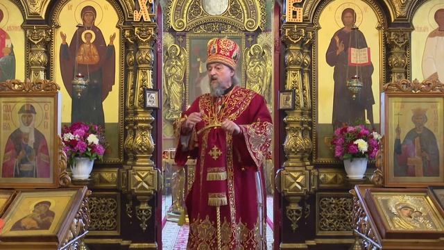 Проповедь митрополита Иоанна в день отдания праздника Пасхи смотреть онлайн