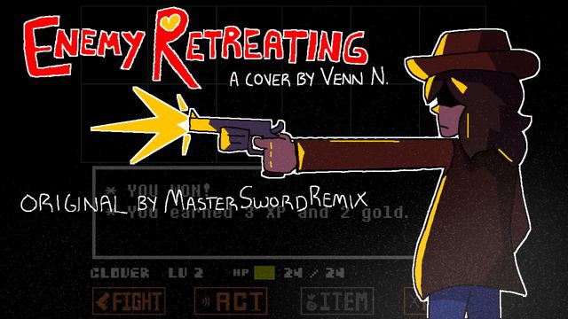 (OLD VERSION) Undertale Yellow // ENEMY RETREATING // Chiptune Cover смотреть онлайн