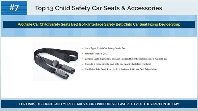 Best Child Safety Car Seats & Accessories 2018 смотреть онлайн