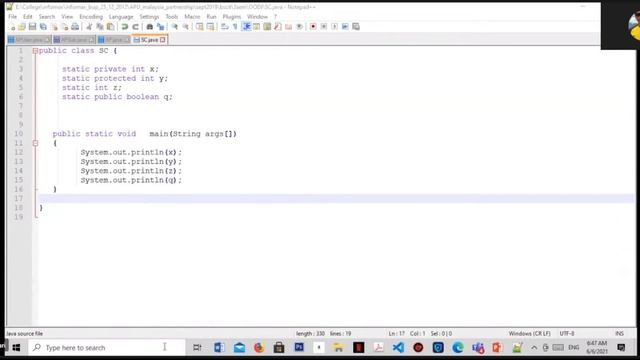 Object Oriented Development with Java| 8th Week Day 1||2021 June 6| смотреть онлайн
