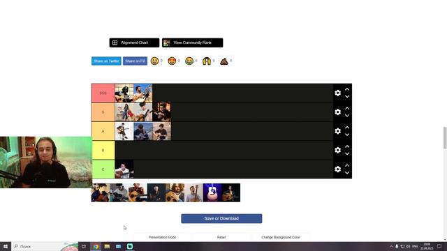 ТИР-ЛИСТ ФИНГЕРСТАЙЛ ГИТАРИСТОВ. #marcin #fingerstyle #tierlist