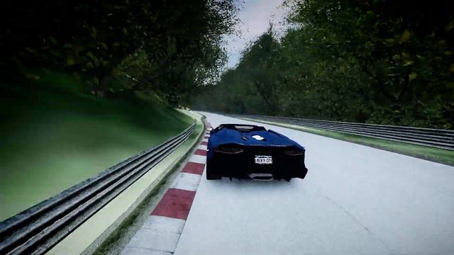 GTA 4 - Lamborgini Aventador 720-4 Anniversario around Nurburgring смотреть онлайн
