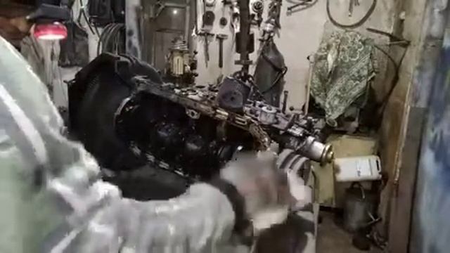 ремонт двигателя змз 421 Газель часть 1 смотреть онлайн