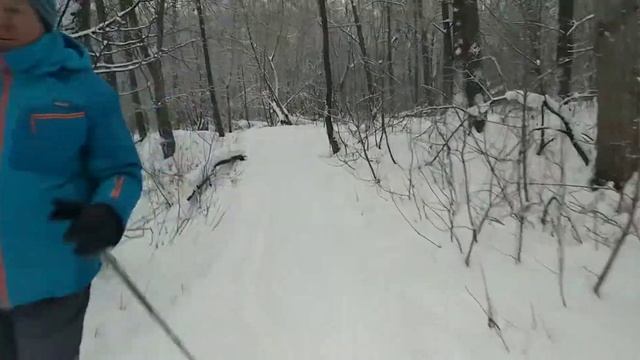 Лыжная тренировка в мкр-н "Инорс" (08.01.2020) смотреть онлайн