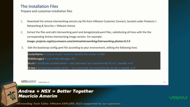 Antrea + NSX = Better Together - Mauricio Amorim смотреть онлайн