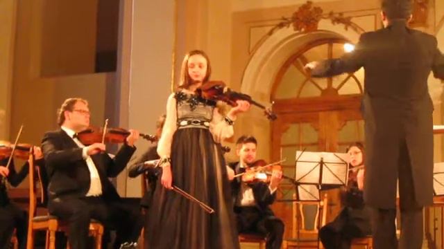 Плахцінська Софія Й. Гайдн Концерт для скрипки з оркестром G-dur смотреть онлайн