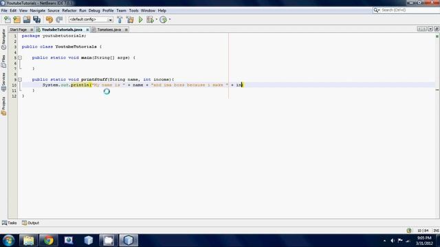 Java Beginner Programming Tutorial 33 Methods With Multiple Parameters смотреть онлайн